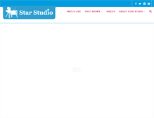 Tablet Screenshot of childrensmnstarstudio.org